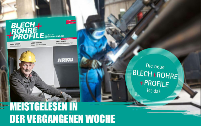 Meist gelesen Blech Rohre Profile KW 40