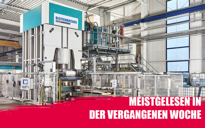 Meist gelesen Umformtechnik KW 39