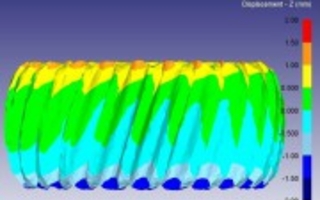 Werkstofffluss beim Verzahnungswalzen