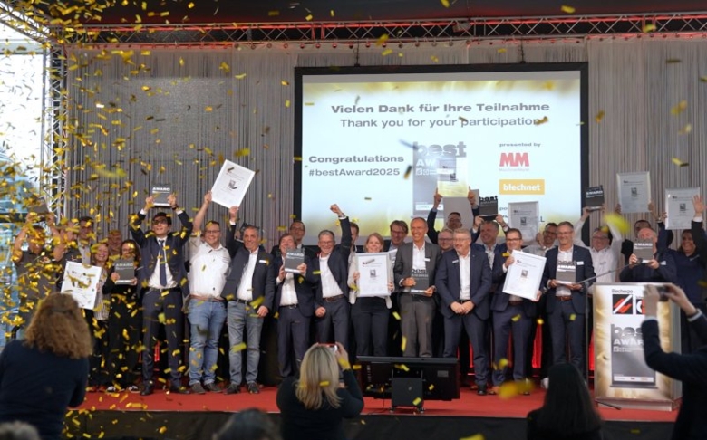 Begeisterte Gewinner beim „best-Award 2025“