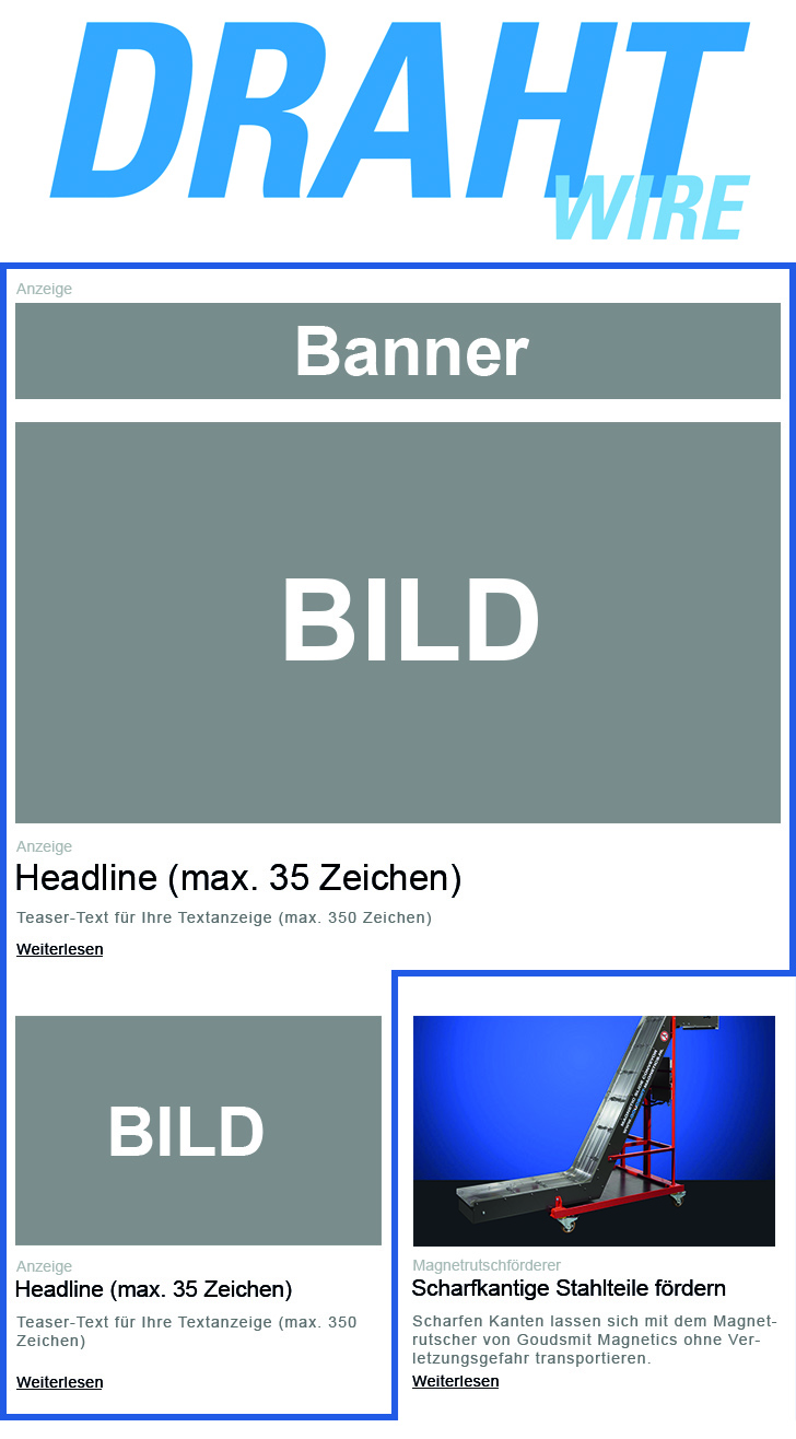 Teaser im Sondernewsletter